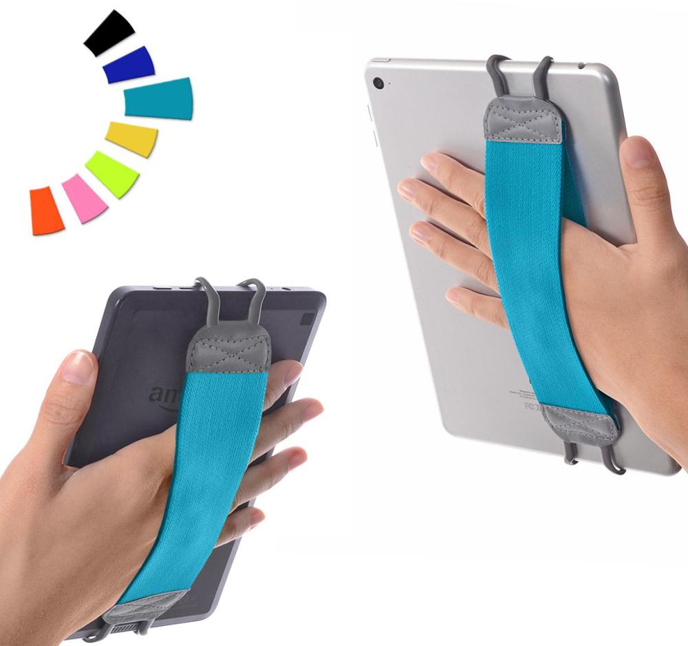 TFY Hand Strap Holder Stand for Tablets & iPads: Sky Bue