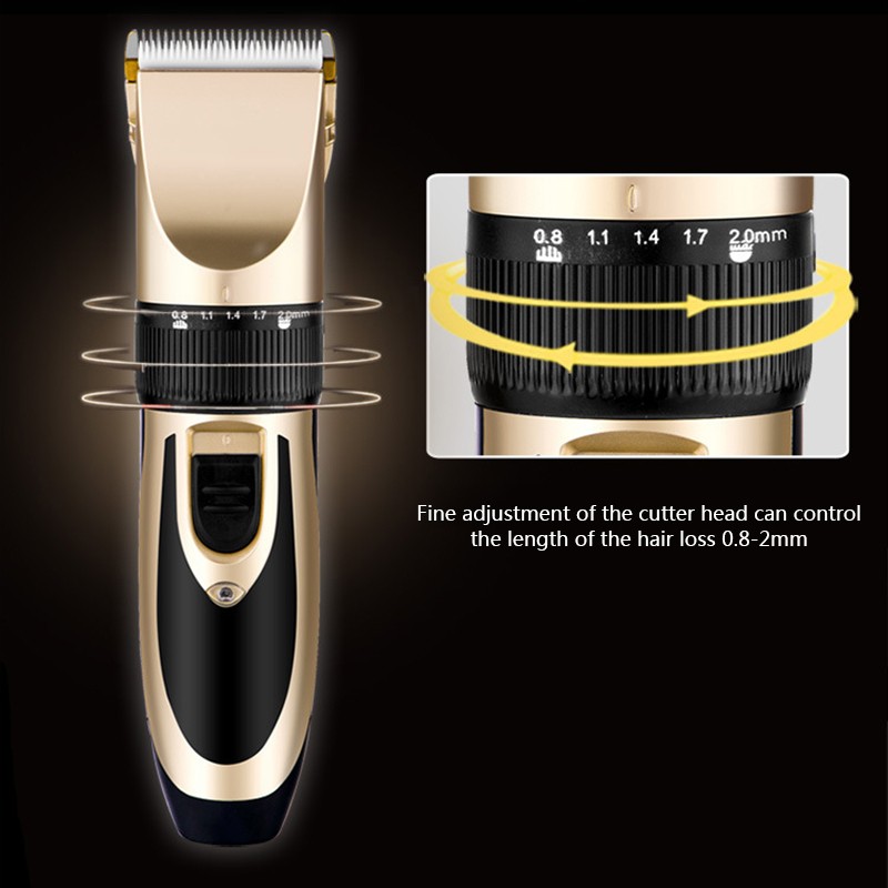 Rechargeable Men Adult Children hair clipper Electric Hair Clipper Electric Haircut Ceramic Hair Clippers Razor