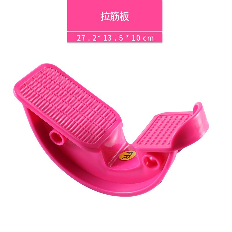 Foot Rocker Stretcher Ankle Stretch Board for Plantar Fasciitis Achilles Tendonitis Muscle Calf Stretch Yoga Fitness: Rose Red