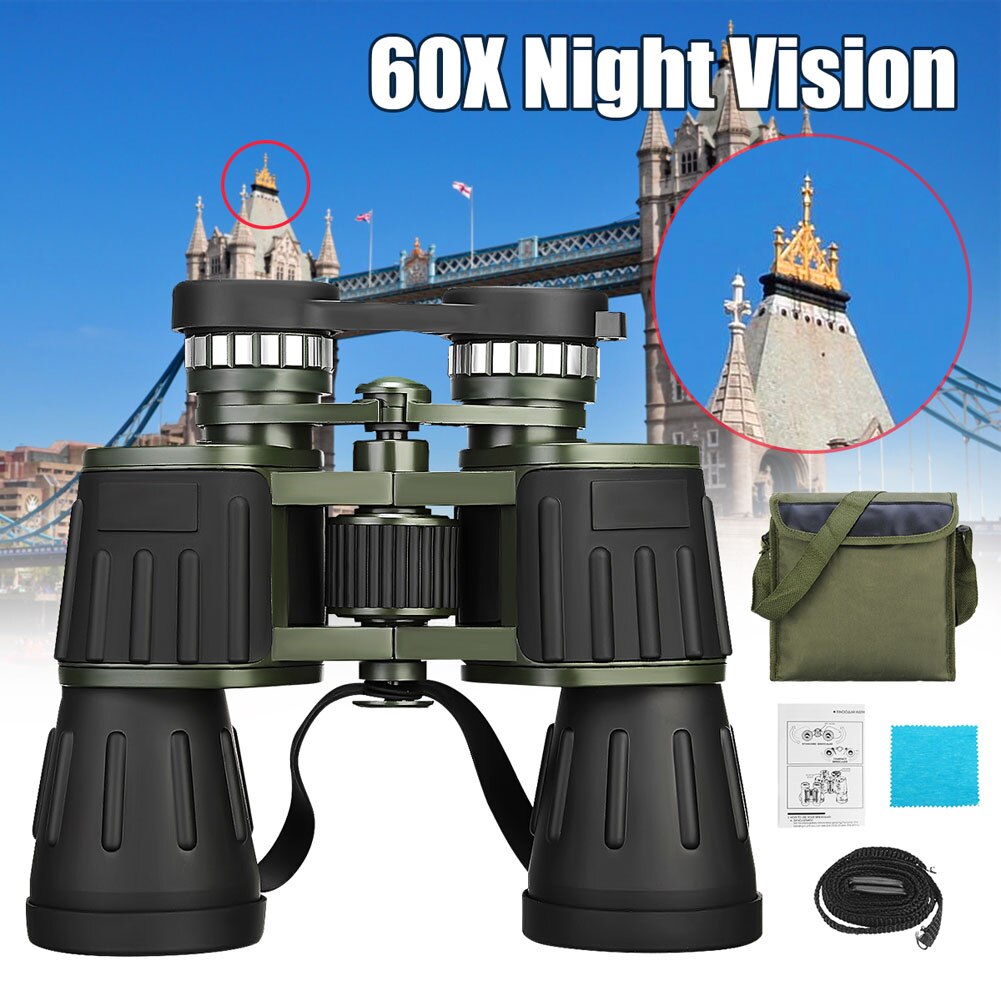 Verrekijker Nachtzicht 60X50 Zoom Krachtige Hd Optics Voor Outdoor Camping Reizen DC120