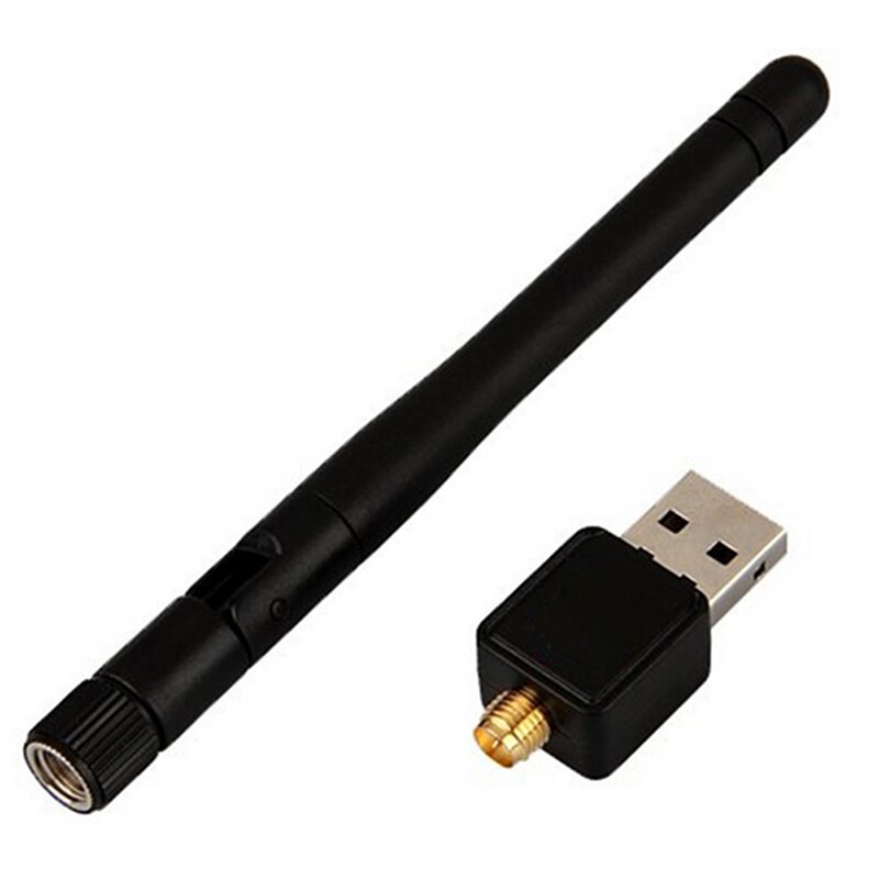 2.4GHz 802.11N USB Ethernet adattatore Scheda di Rete Wi-Fi ReceiverUSB USB 2.0 senza fili Wifi adattatore con antenna 1200mbps