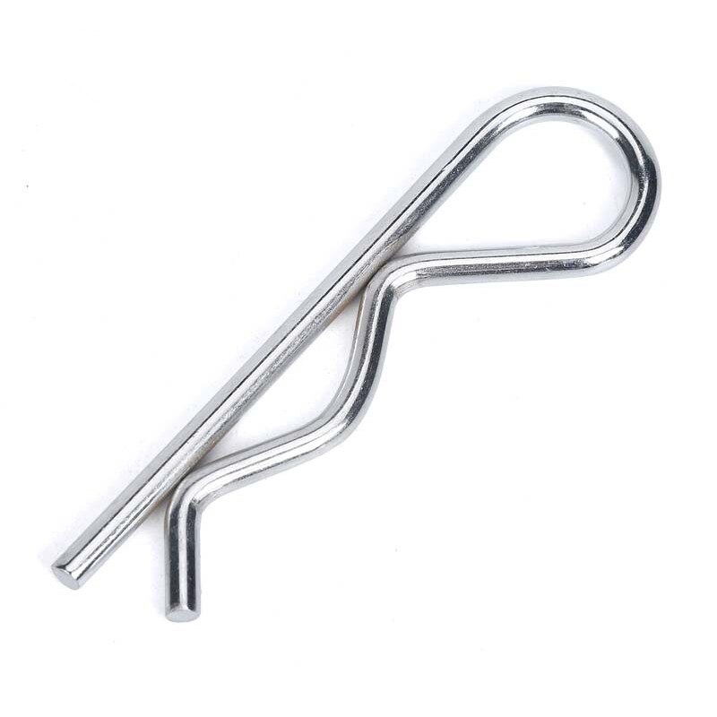 Pinces à cheveux en acier de Type R pour tracteur de voiture, 100 pièces, M1 M1.2 M1.6 1:8 1:10