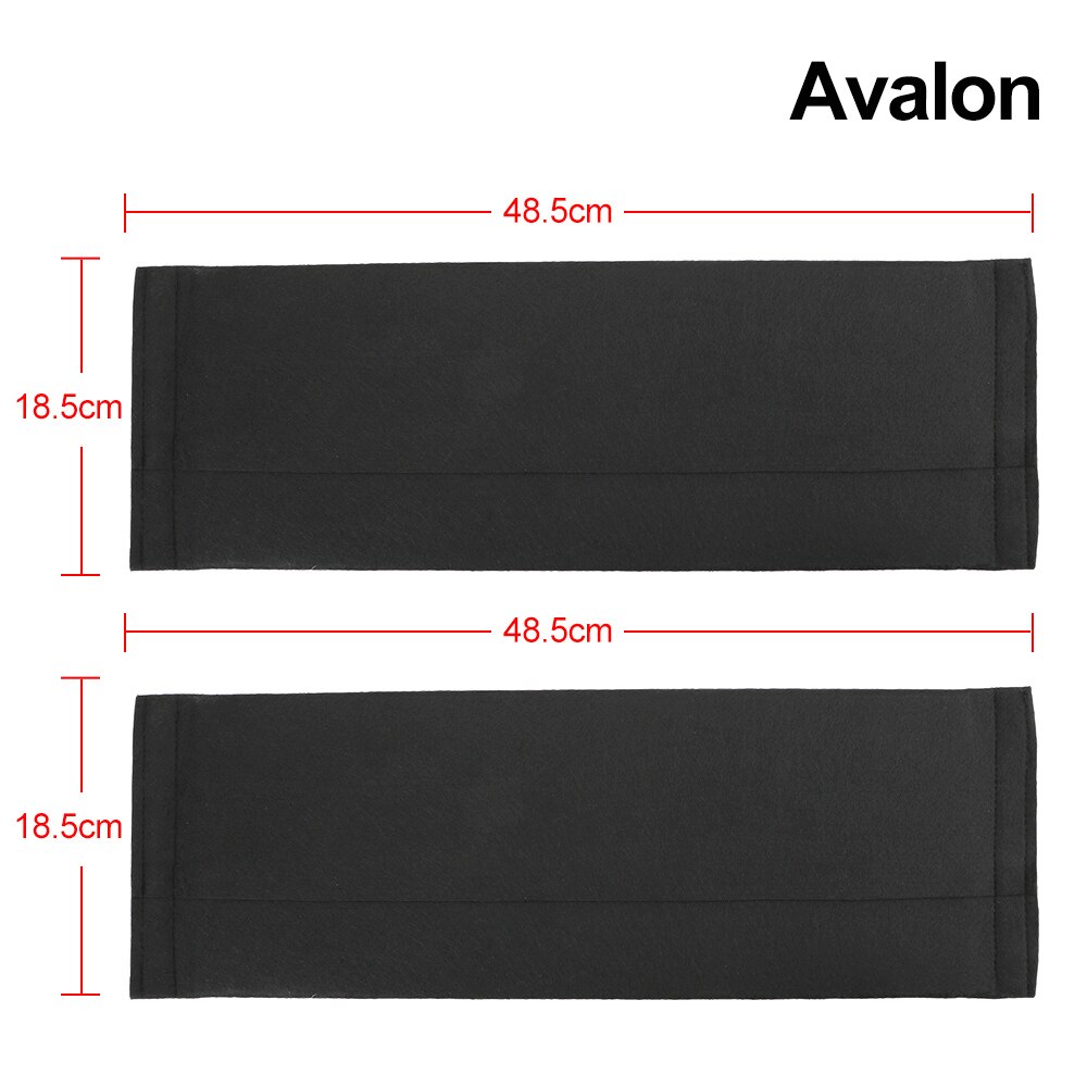 YOSOLO 1 Pair Tidying Side Storage Plate Plank Car Trunk Stowing Organizer Board For Toyota Avalon Corolla Camry
