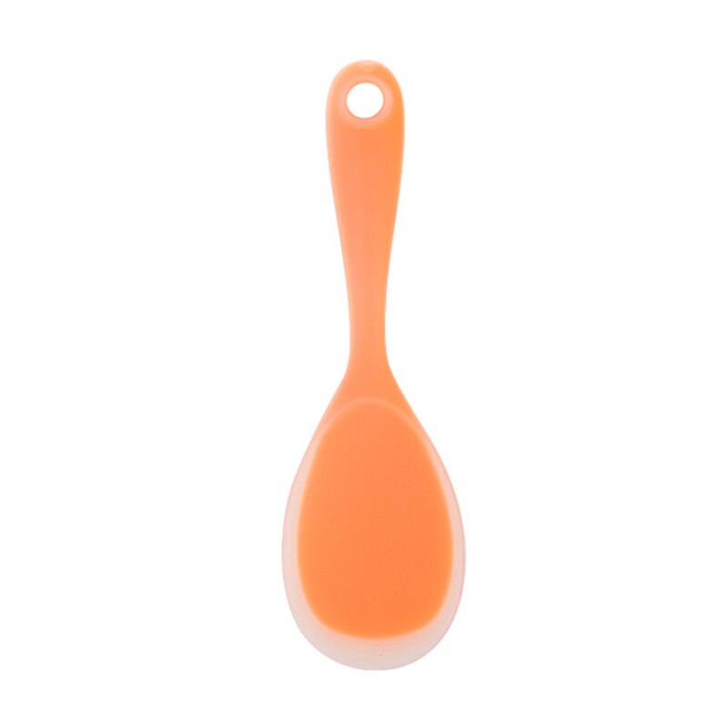 Pan Spoon Shovel Omelette Spatula Kitchen Accessories Silica Gel Steak Shovel Non-Stick Pan Fried Fish Shovel Household Tools: Spoon orange