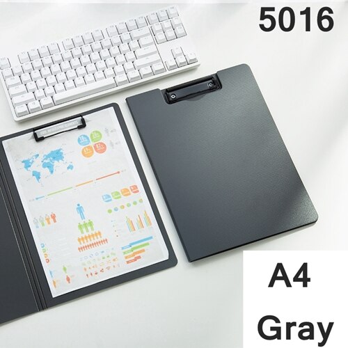Deli 5011 5016 A4 File folder Writing pads clipboard PP foam board 325x245x11mm A4 file forlder board: Orange
