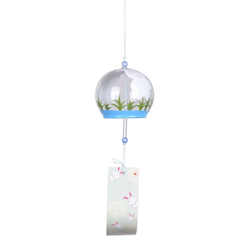 Cute Wind Bells Handmade Glass Birthday Christmas Home Decors Wind Chimes Japanese Style: 2