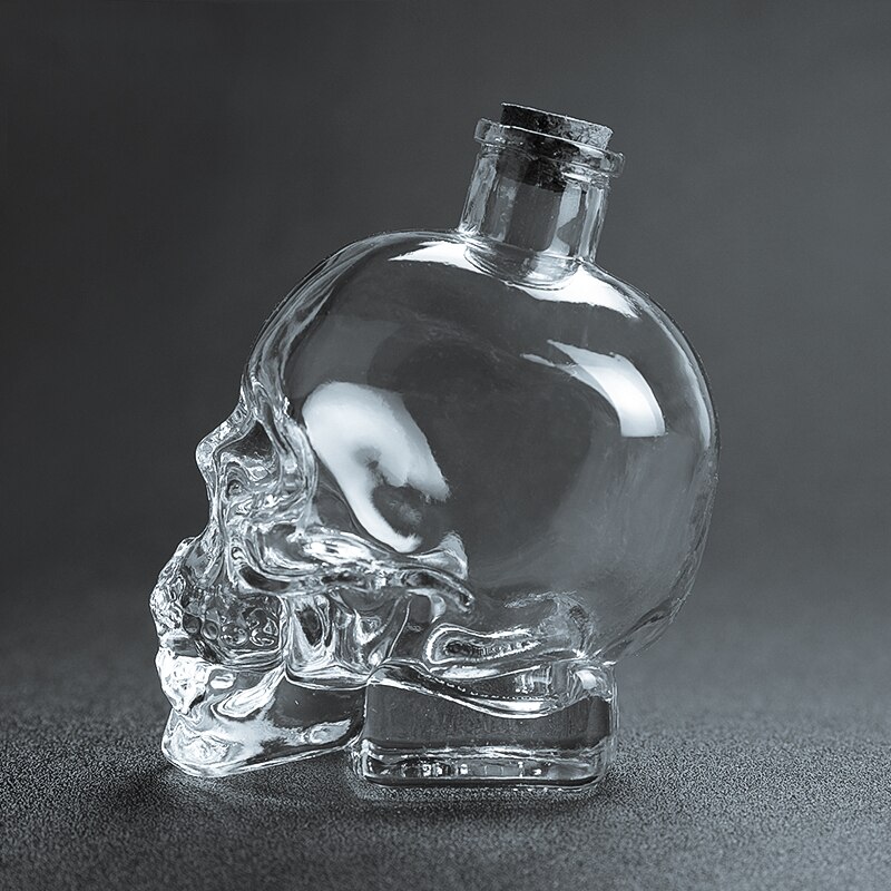 400ml Glass Spray Bitter Dropper Bottle Scrub skull bitter bottle of bitter medicine dropper BITTER BOTTLE WINE BOTTLE