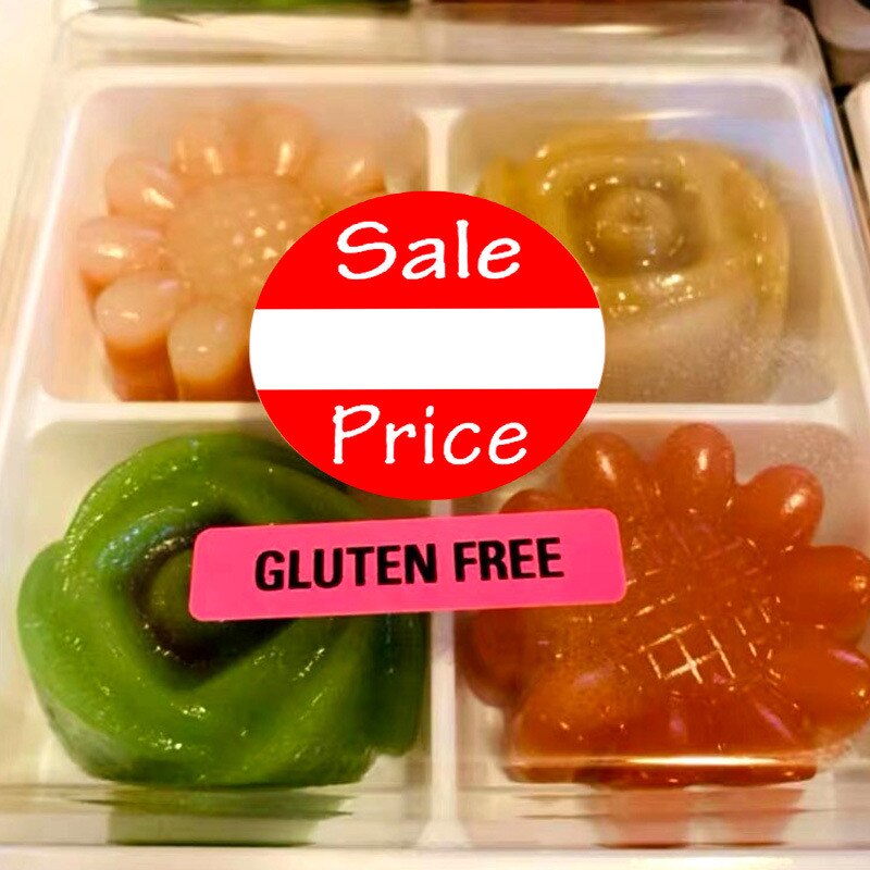 25mm &quot Price" Handwritten Price DIY Sticker for Store Label Bake Cake Seal Price Sign for Fine Merchandise Sticker