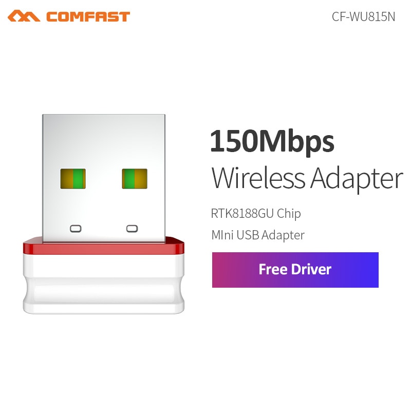 Comfast 150Mbps Gratis Driver Usb CF-WU815N Wifi Adapter Mini Usb Pc Netwerkkaart 802.11n Router Functie Wifi Ontvanger/transmiter