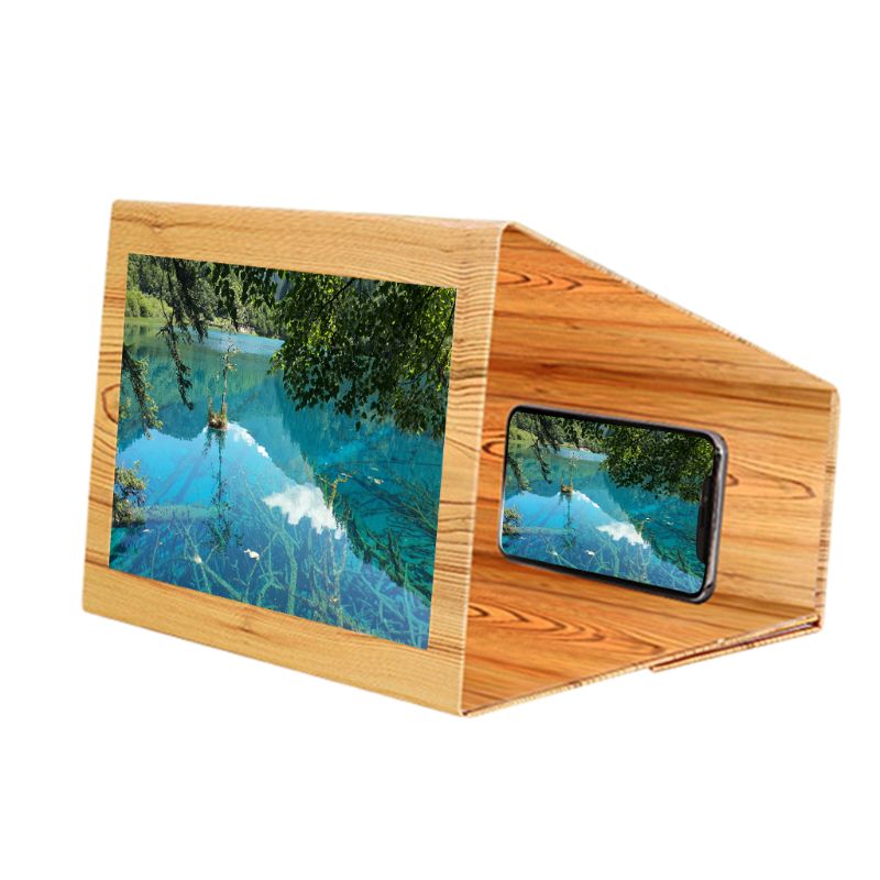 12pcs/set Mobile Phone Screen Amplifier Projection Smartphone Desktop Bracket K3NB