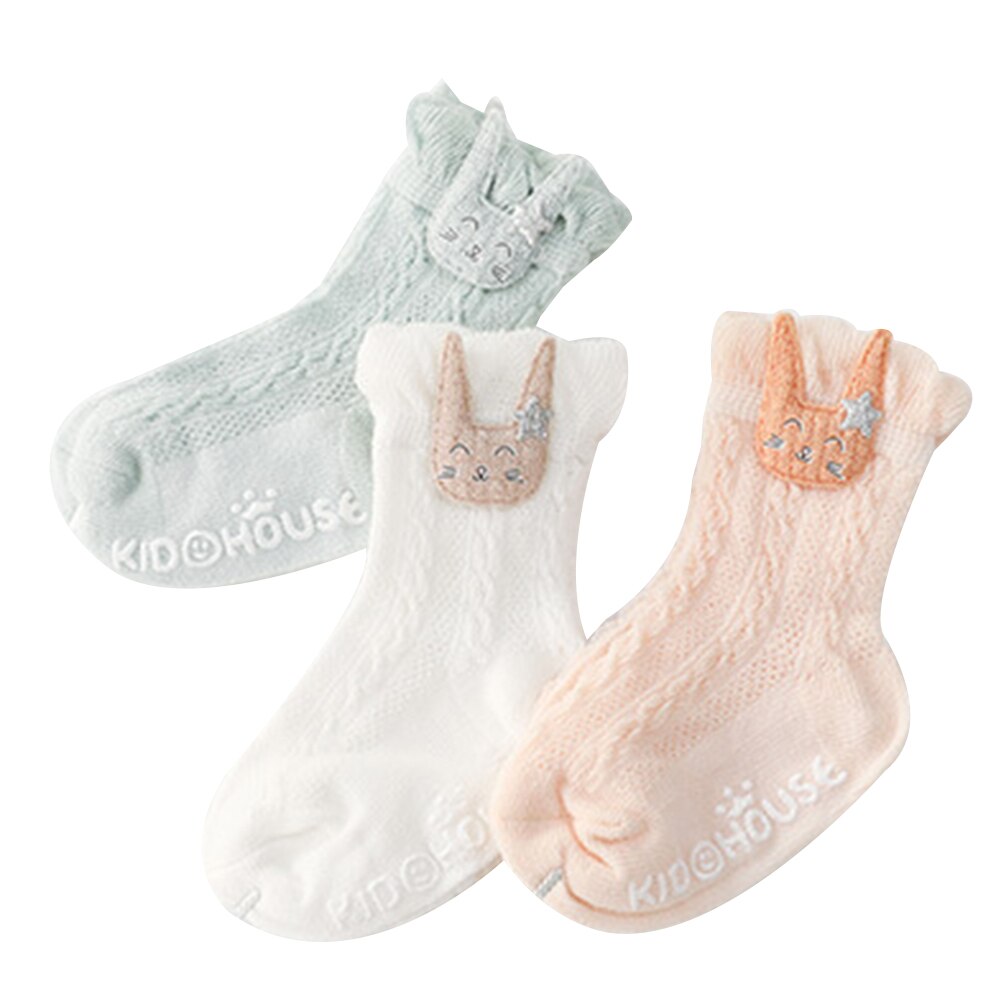 3 Pairs Kleinkinder Neugeborenen Jungen Mädchen Komfortable Durable Multi-gelegentliche Rettich Katze Fisch Anti-slip Elastische Baumwolle Socken