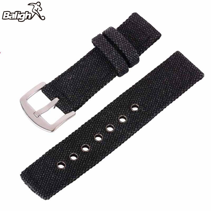 / 18mm 20mm 22mm 24mm Canvas Camouflage Watch Band Strap For Men Women Watches Belt Accessories Wrist Watch Bracelet