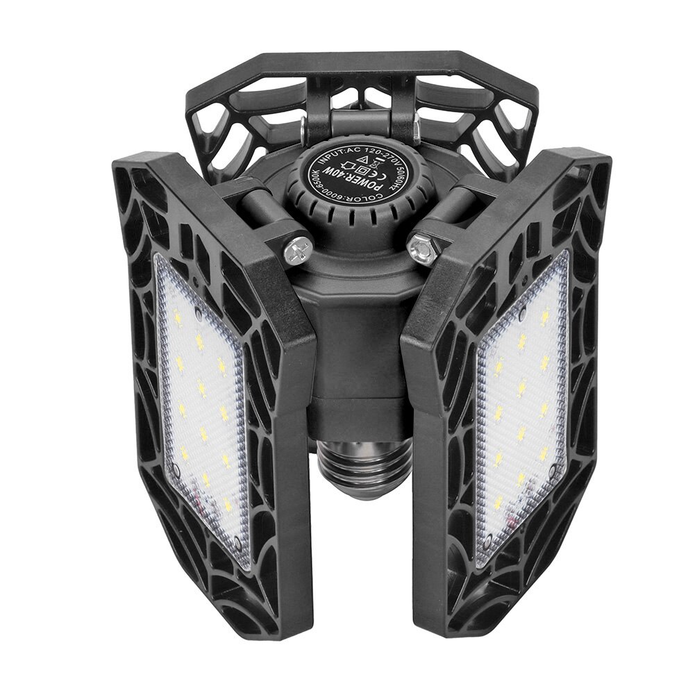 40W E26 E27 LED Garage Light AC85-265V High Bay Lamp Industrial Lighting Support