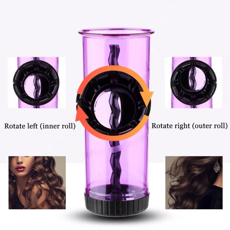 Pink Tornado Hair Curler Hair Dryer Diffuser 3.8 /5.5CM ROLLS Cover Curly Drying Blower Elastic Air Outlet Hairstyling DIY Tool