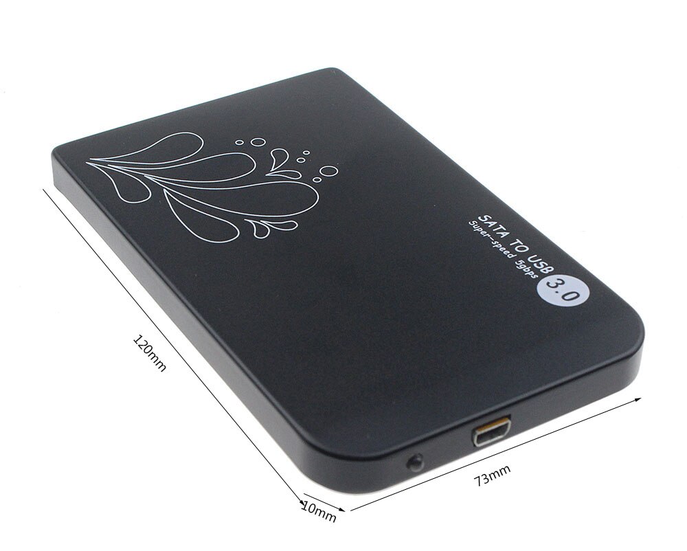 2.5 "Usb 3.0 Sata Hdd Case Brand Metal Aluminium Box Hard Drive Disk Sata Externe USB3.0 2.5 Inch opslag Behuizing