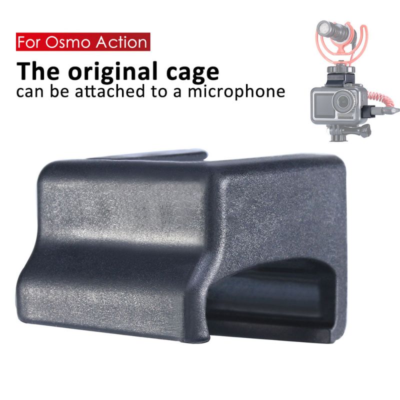 Video Microfoon Koude Wortel Stabilizer Mount Nieuw Speciaal Voor DJI OSMO Action Mic Adapter