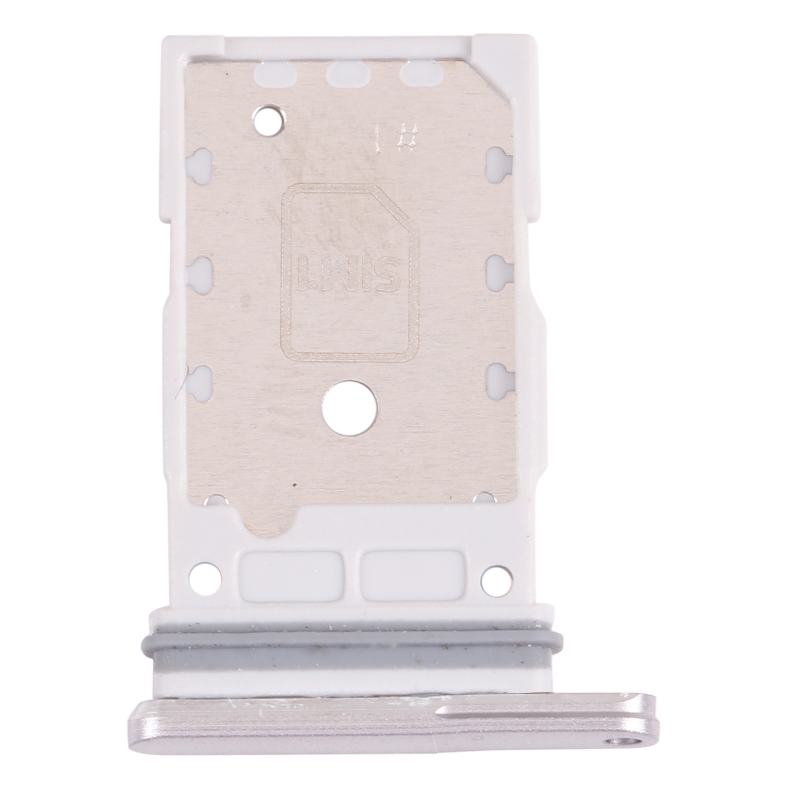 Originele Sim Card Tray + Sim-kaart Lade Voor Samsung Galaxy Z Fold3 5G SM-F926: Silver