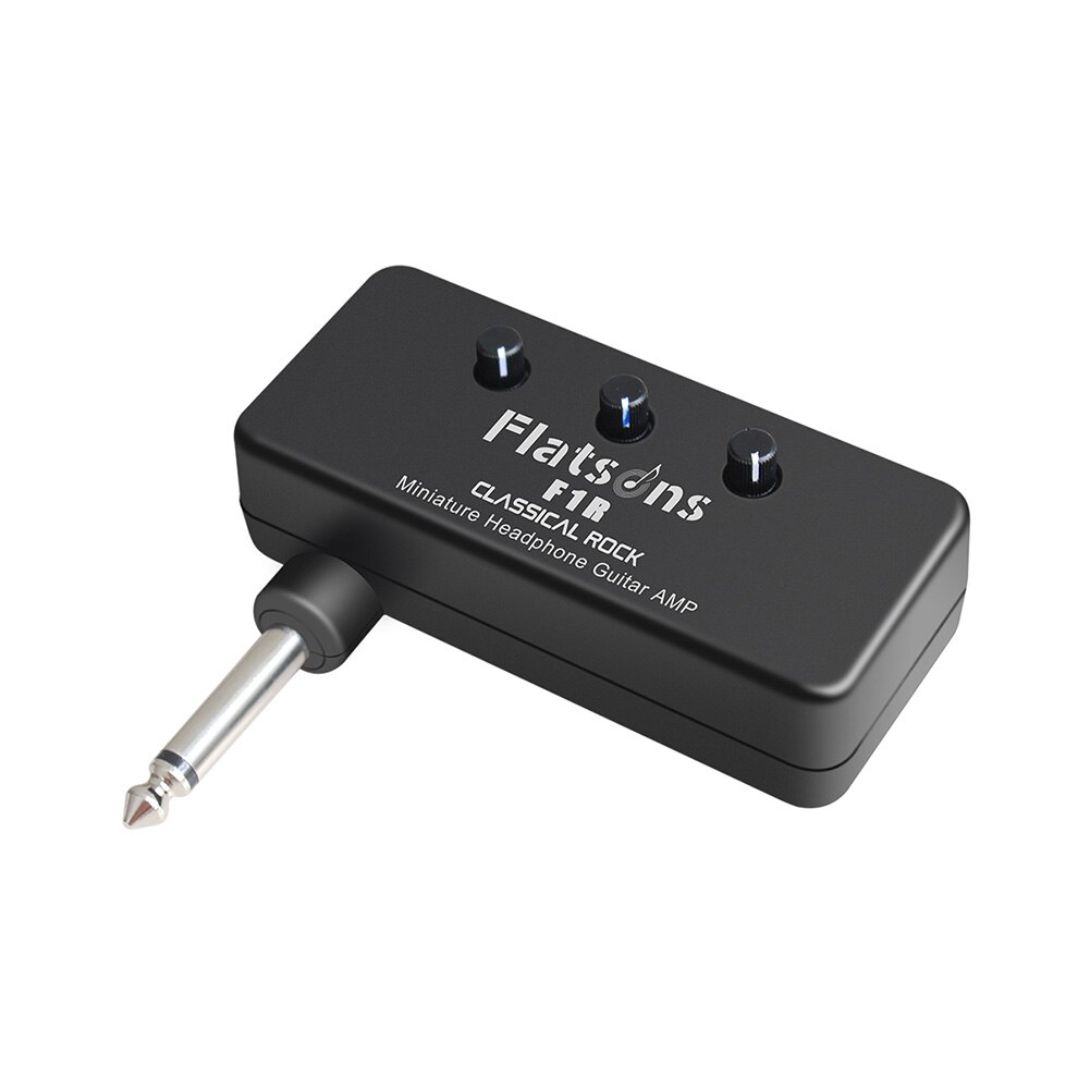 Flatsons Electric Guitar Amplifier Guitar Classic Rock Headphone Amp Effect Built-in Distortion Effect Guitar Parts Accessories