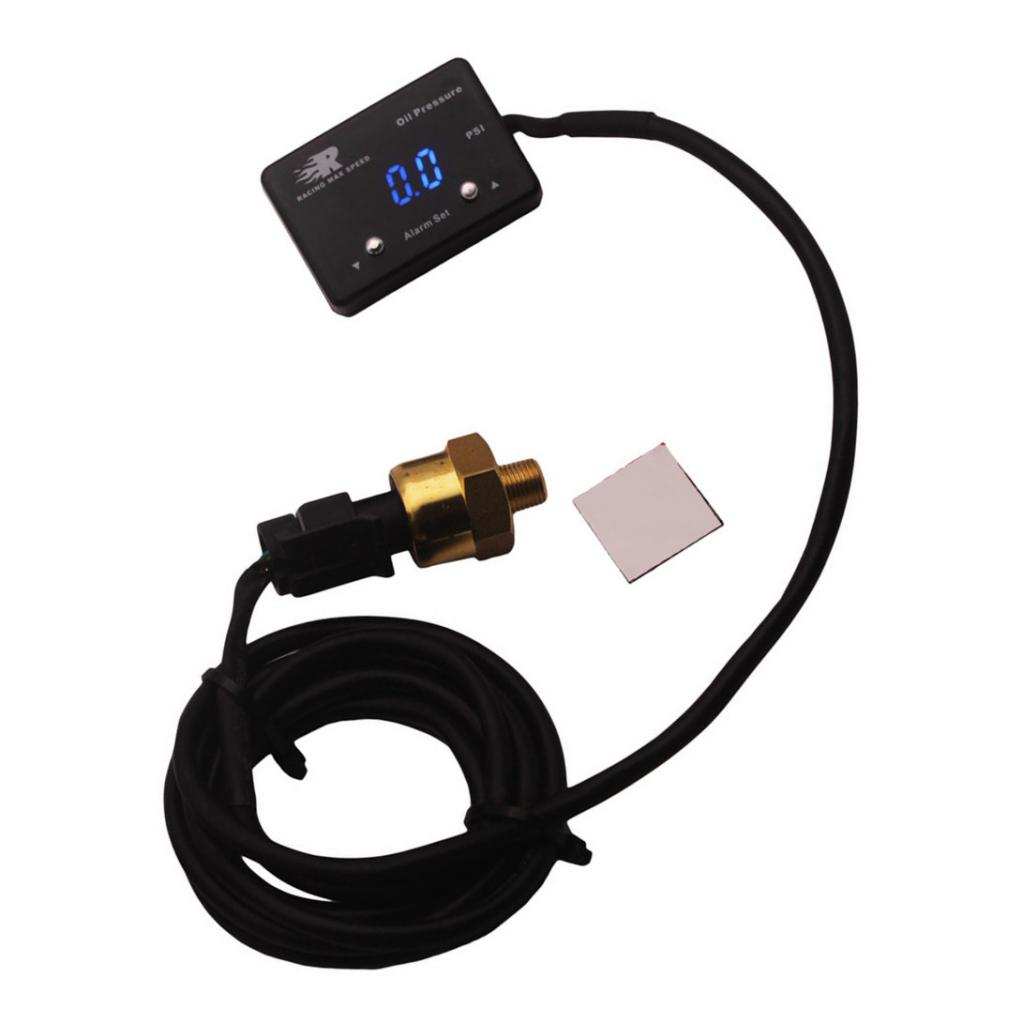 1/8Npt Sensor Oil-Gauge Pressure-Display Digital Universal 12v High Accuracy