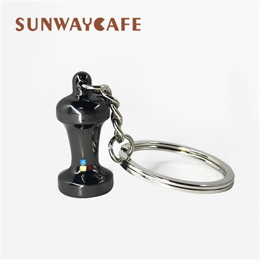 Espresso Coffeeware Accessoires Sleutelhanger Koffie Machine Handvat Moka Pitcher Sleutelhanger Draagbare Creatieve Barista Koffie Sabotage: N