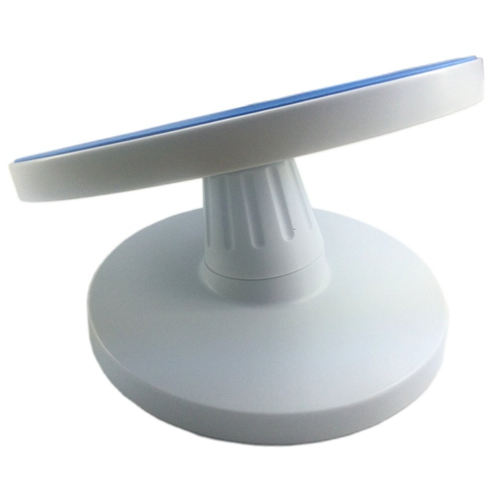 Plastic Cake Revolving Stand Tilting For Make Icing Easy turntable platform Fondant Cake Decorating Tools (Dia.23cm)