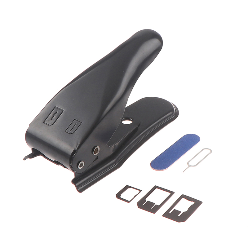 Micro Sim Card Cutter Voor Smart Telefoon Accessoire Multifunctionele Dual 2 In 1