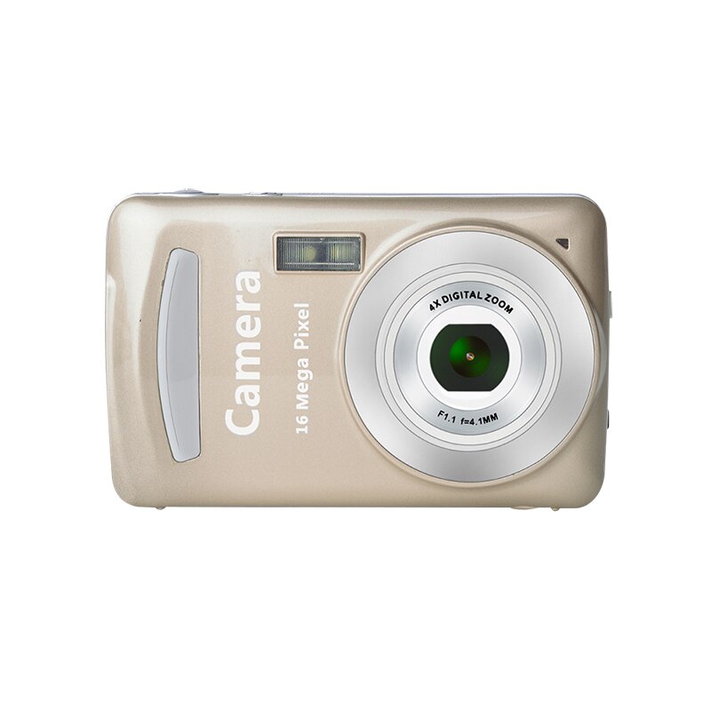 Mini cámara Digital para niños, videocámara multicolor 720P HD, Mini cámara de vídeo de 2,4 pulgadas, el mejor: Dorado