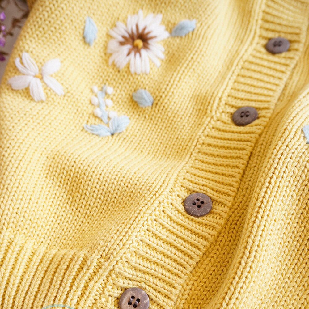 baby jenter genser cardigan høst vinter bomullstopp baby barneklær jenter strikket cardigan baby jente vinterklær