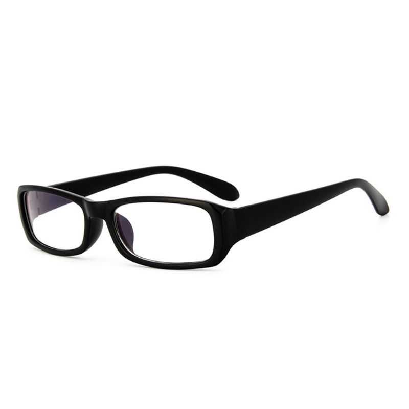Blue Light Blocking Computer Goggles Students Classic Square Frame Glasses Anti-fatigue Unisex Clear Lens Durable: Mattle Black