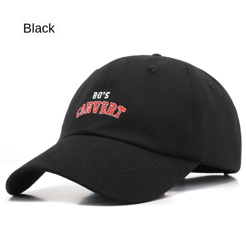 SLCEKTON-Gorra de béisbol a la para hombres y mujeres, viseras de algodón para verano, sombrero para niños y niñas, gorra sombreros deportivos de Exteriores informales: Black
