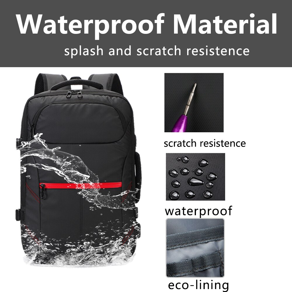 Travel Backpack Man Brand Anti Theft Computer Bag Waterproof School Male Mochila 15 /17 Inch Laptop Backpacks