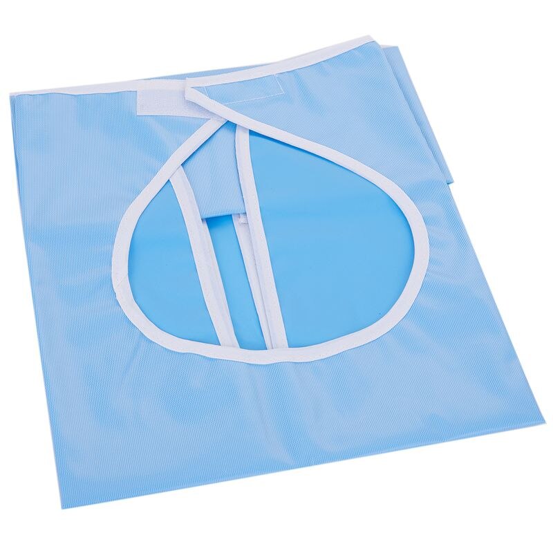 Bavaglino per riso a tenuta stagna impermeabile per adulti lunghezza 65Cm larghezza 45Cm