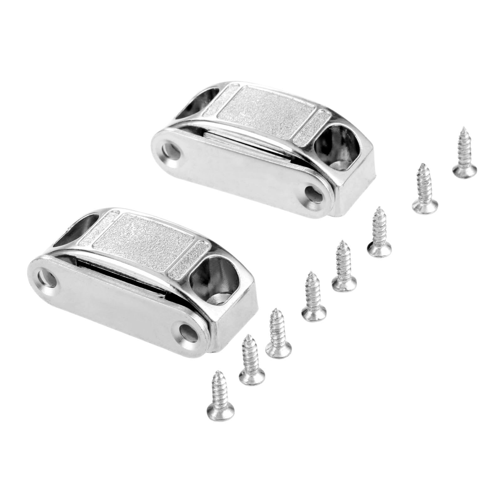 2Pcs Magnetic Door Catches Wardrobe Cupboard Magnetic Cabinet Latch Catches Stop Stoppers Self-Aligning Magnet 42*17mm