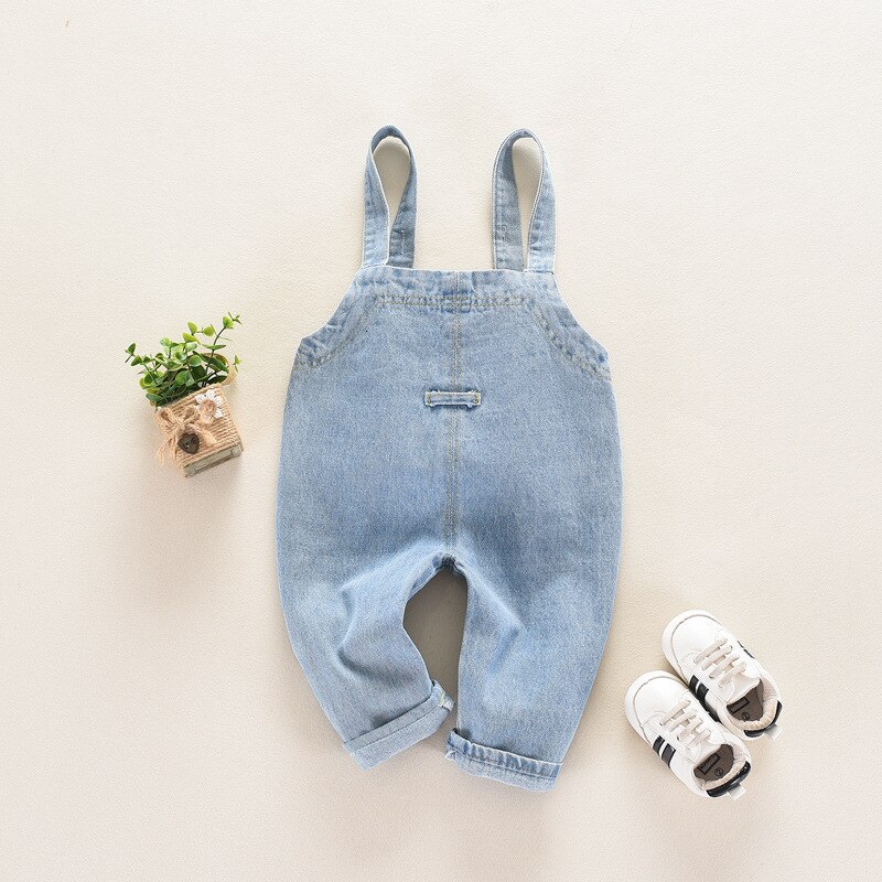 Baby Skibroek Cowboy Kind Broek Kinderen Jurk Mannen En 0-2 Jaar Bandjes Jeans Unisex Casual