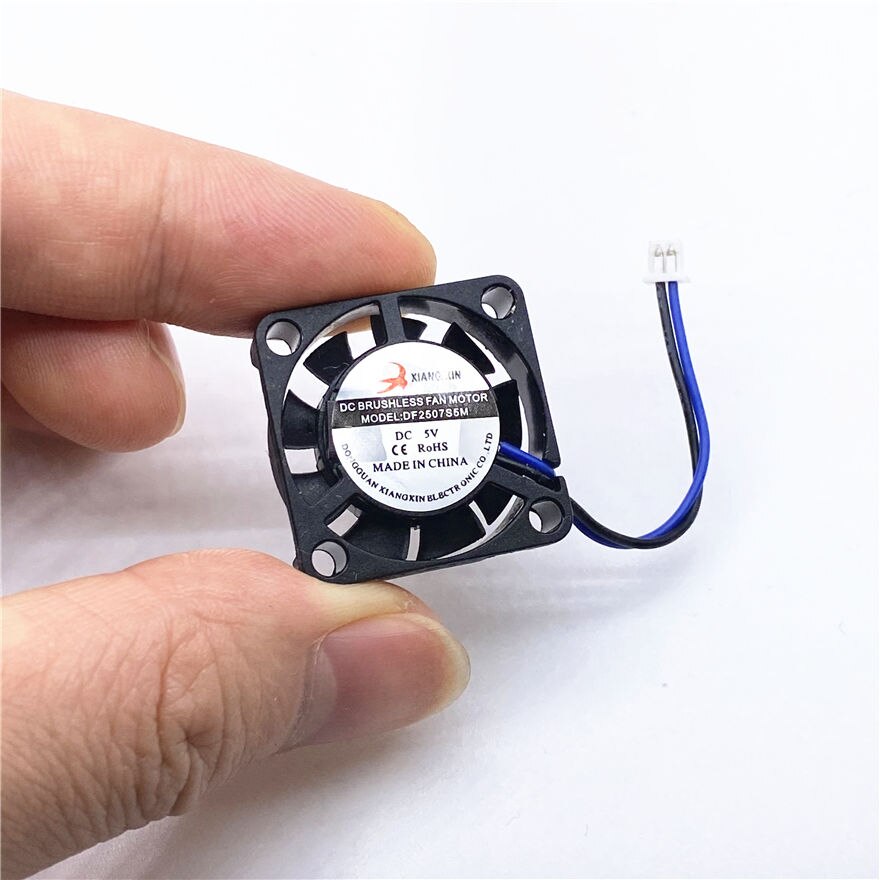 DC 3v 5V 2507 25x25x7MM 25MM Cooling Fan 11000RPM 2.5cm Mini Cooling Fan With 2pin