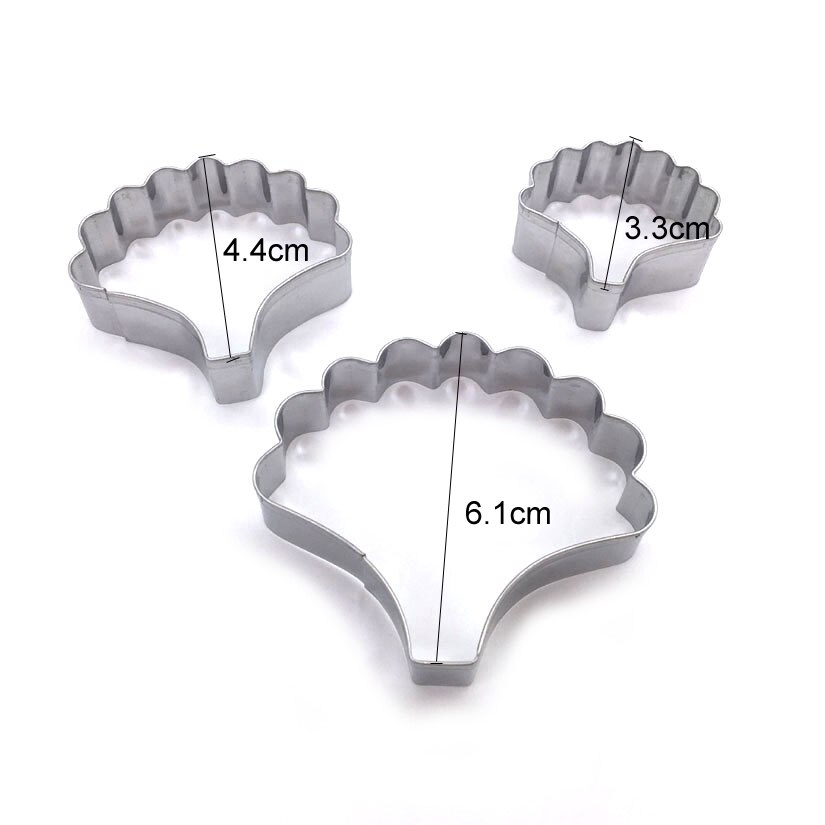 3 Stks/set Anjer Bloemblaadjes Cutter Sets Rvs Cookie Fondant Cake Decorating Gereedschap