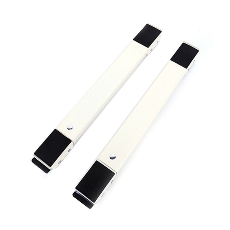 2 Pcs Drum Wasmachine Koelkast Mobiele Base Stand Beugel Multi-Functionele Beweegbare Trolley Vaste Mount Rekken
