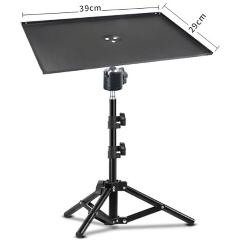 Laptop Projector Tripod Stand, Adjustable Height 17 To 48 Inch Tripod Stand Universal Floor Stand 11X15 Inch Tray