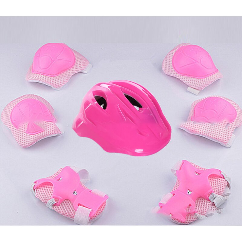 Kids Bike Helmet Toddler Helmet For Kids 3-8 Years Girls Boys Sport Gear Set Knee Elbow Wrist Pads Children Helmets: 08
