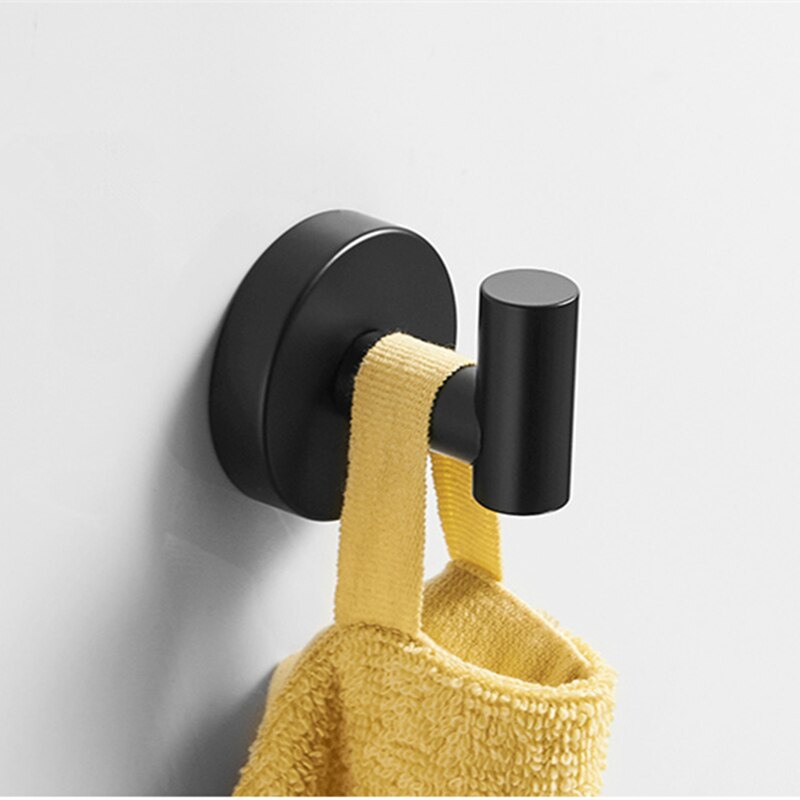 LIUYUE Bath Hardware Sets Brushed Gold Stainless Steel Wall Mounted Bathroom Single Bars Towel Rack Robe Hooks Roll Paper Bars