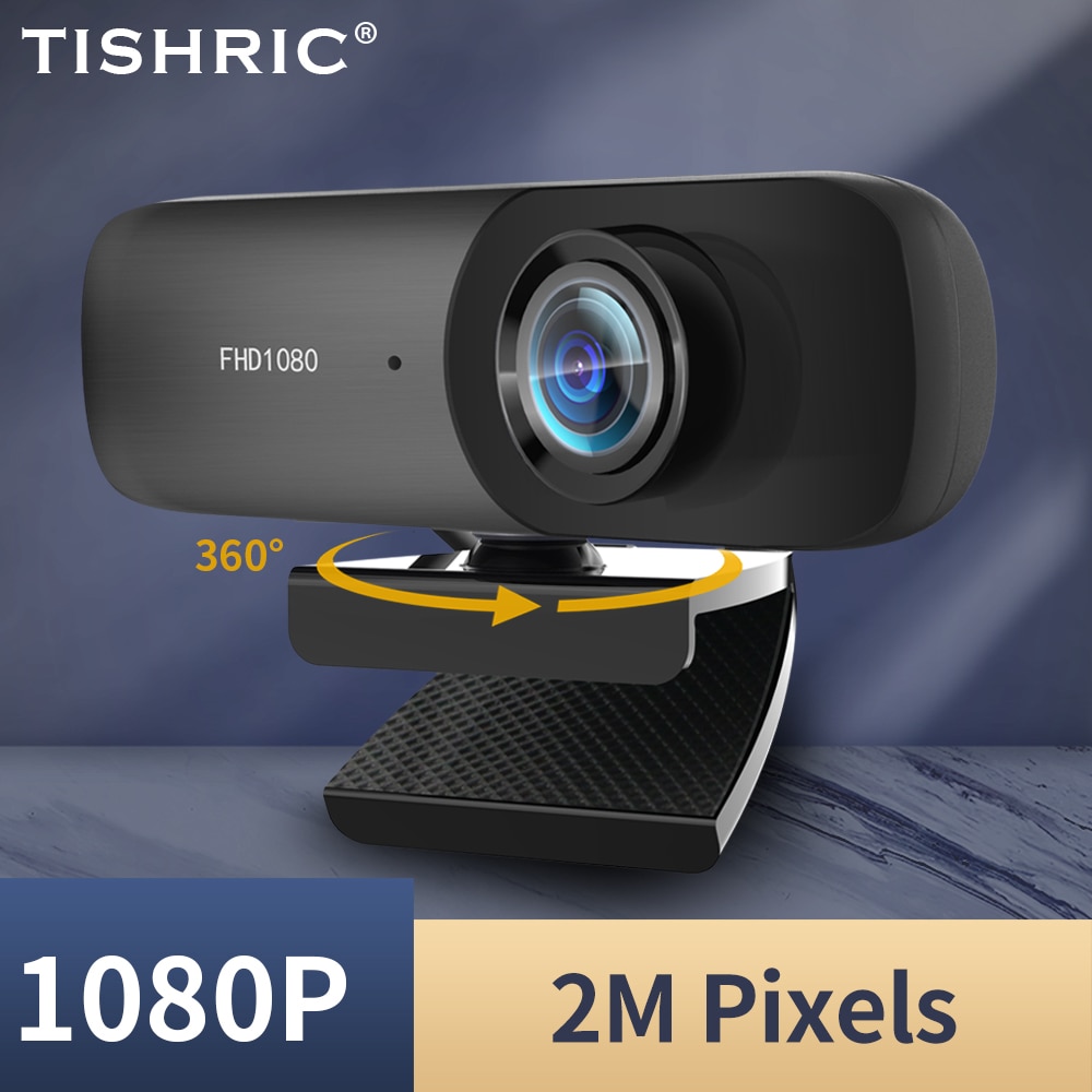 Tishric C70/C80 Webcam 1080P Full Hd Usb Web Camera Met Microfoon Voor Computer Webcam Webcam Voor pc Mini Camera 2M Pixel