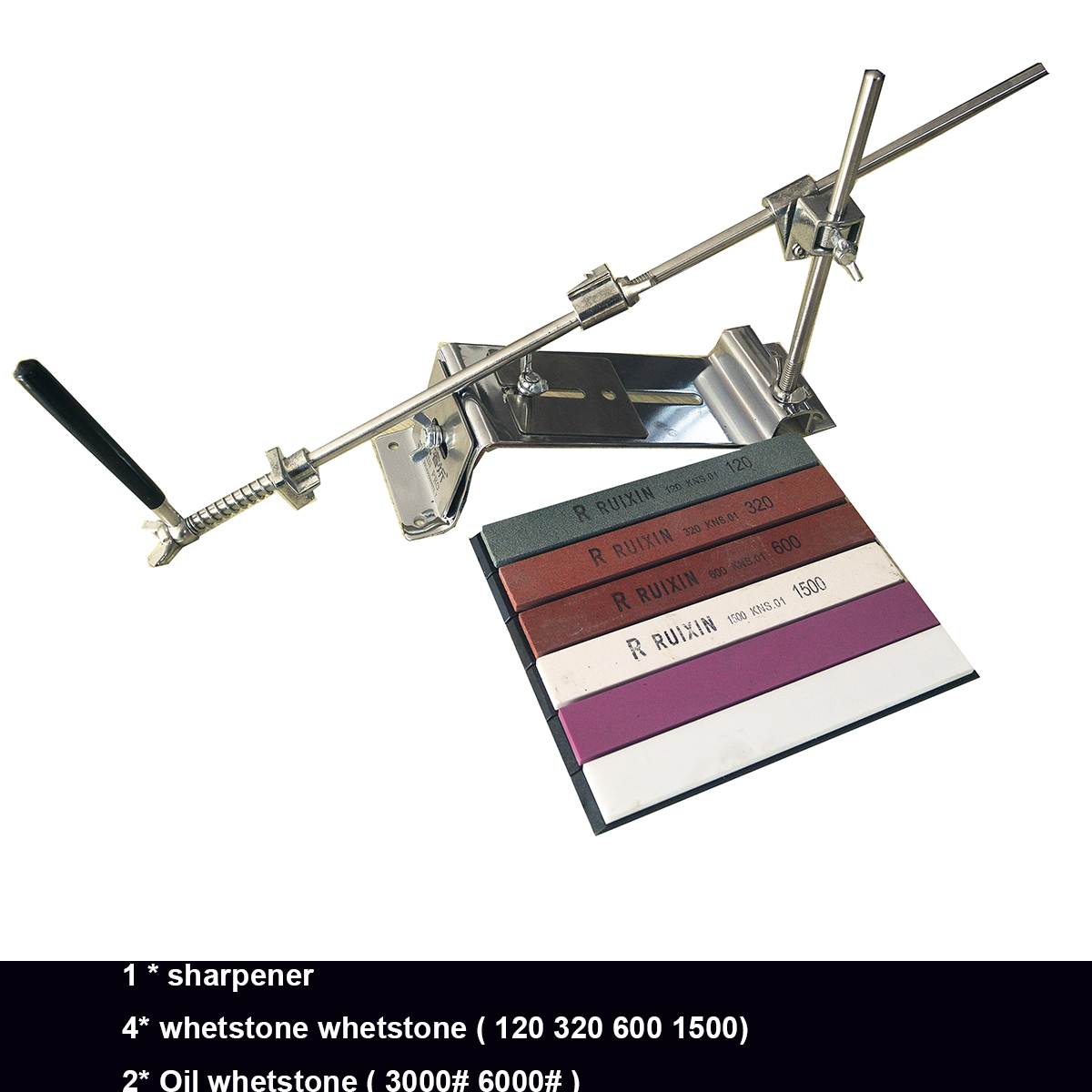 Ruixin pro Steel Knife Sharpener Tool Sharpening Machine Kitchen Accessories Grinding device bar diamond slider: STYLE 7