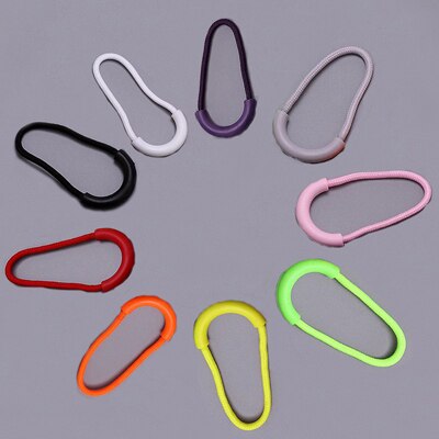 10PCS Plastic U-type Zipper Pulls Rope Ends Lock F... – Grandado