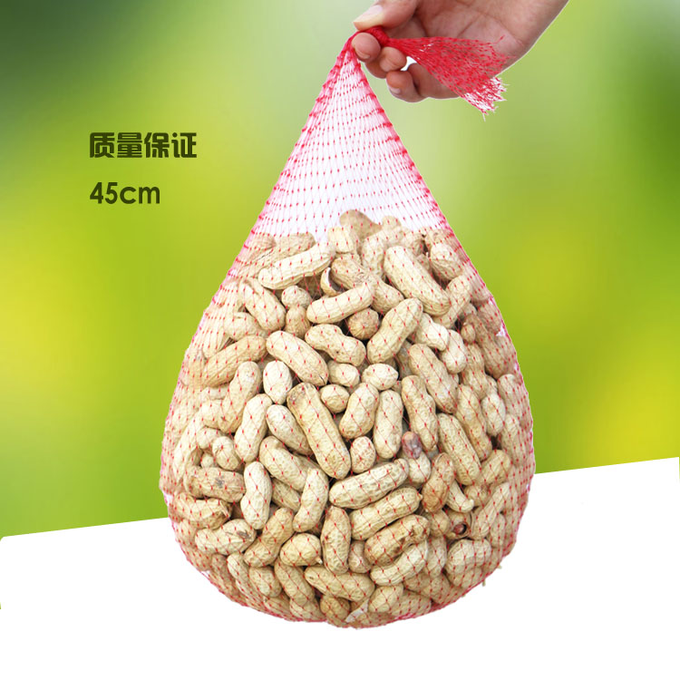 20pcs Plastic net bag packing Garlic net net food net arts and crafts Gardening net Fruit mesh bag