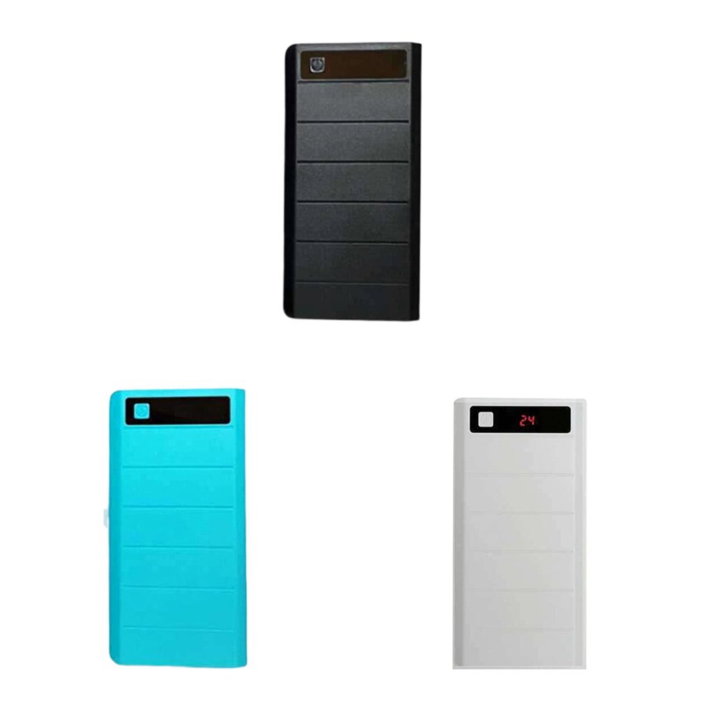 Portable Powerbank Case Battery Case DIY 8x18650 Power Bank Box Shell With USB Charging Port