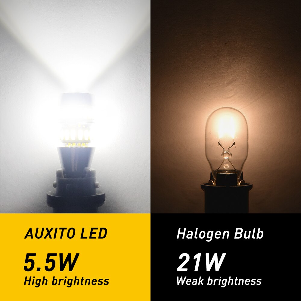 Auxito 2Pcs 2000LM T15 Led Lamp Licht W16W Led Canbus Geen Fout 4014 42-SMD 912 921 Lamp Auto Backup reverse Light Auto Lamp 6000K