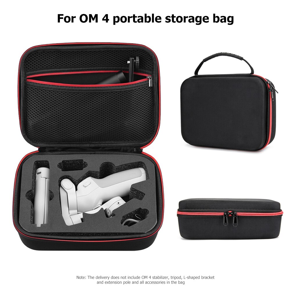 Gimbal Stabilizer Carry Case Box Beschermende Handtas Reizen Draagbare Beschermende Draagtas Voor Dji Om 4 Opslag Pouch