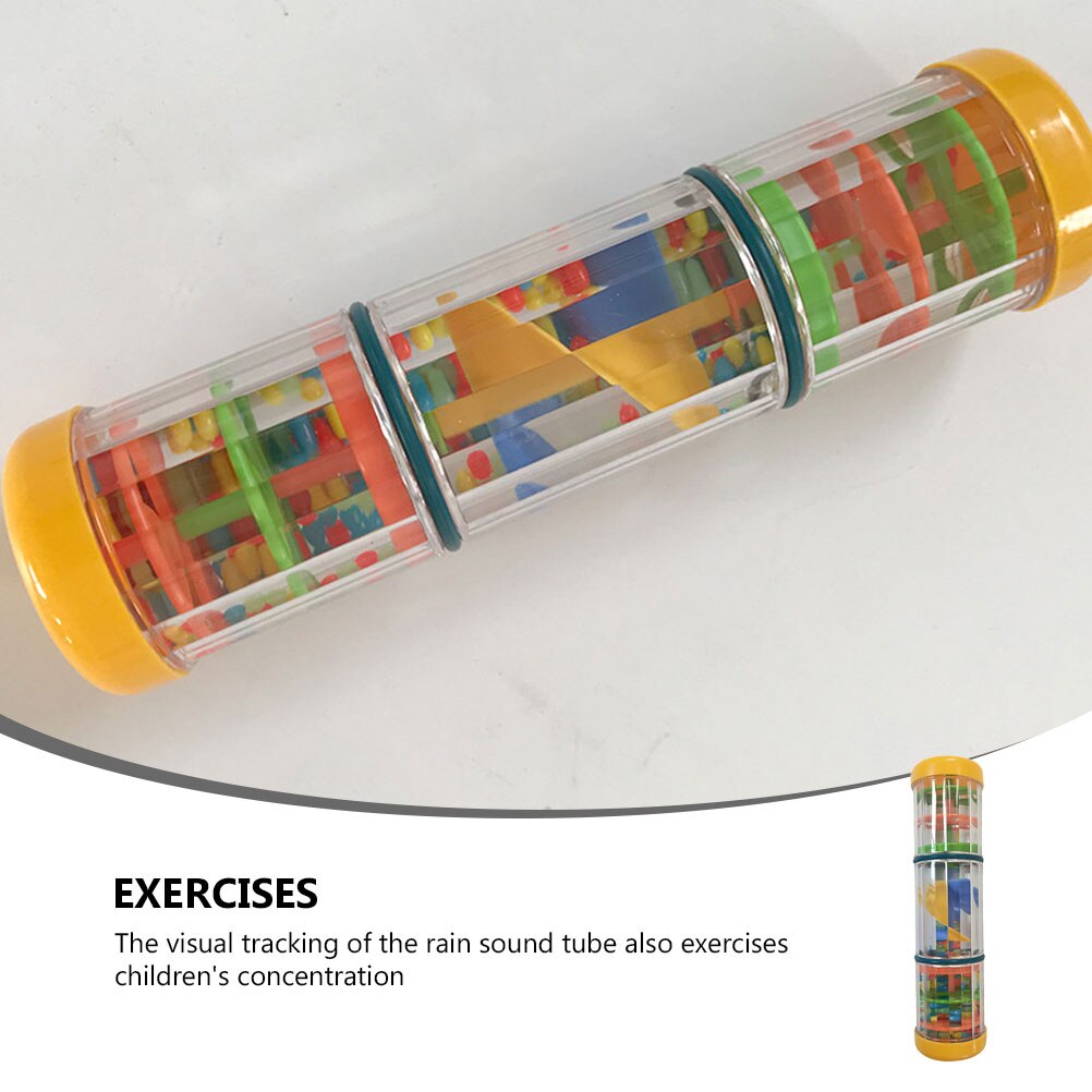 1Pc Raindrop Sound Instrument Rainbow Rain Sound Musical Teaching Tool