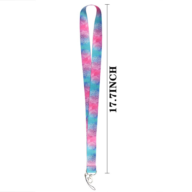 Homegaga Yoga Lanyards neck strap fabric id Card phone holders unisex accessory for keys badge holders webbing ribbons D2370
