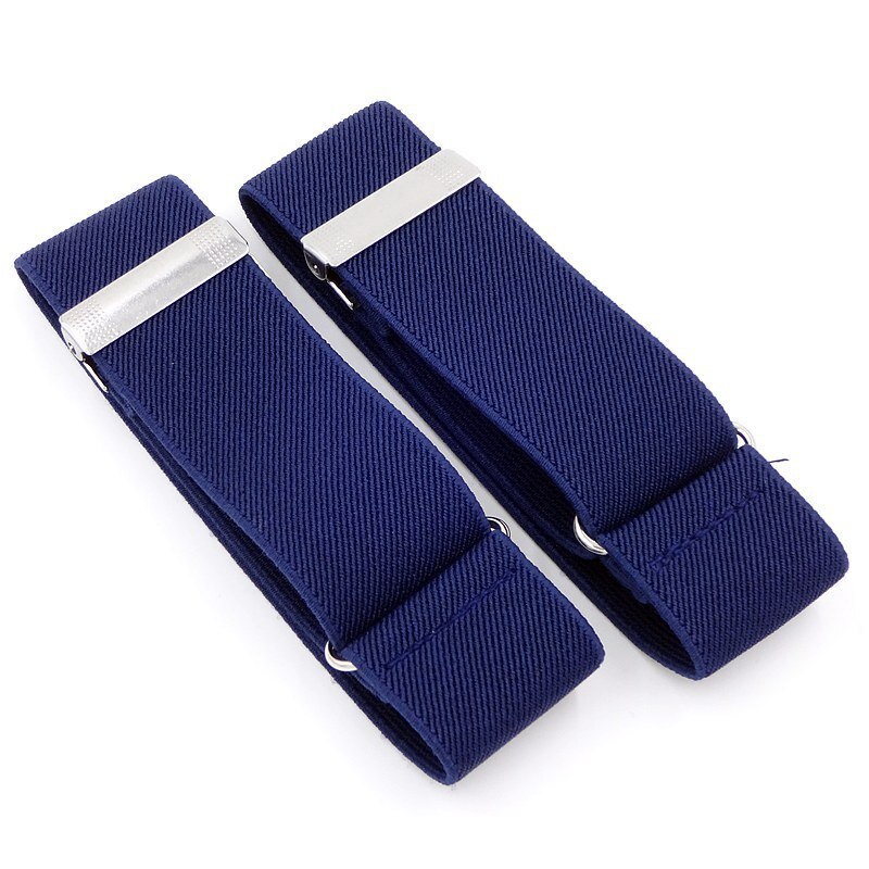 1 Pair Men Women Shirt Sleeve Holders Adjustable Armband Elasticated Sleeve Garters Accessories Business Sleeve Cuffs: 02